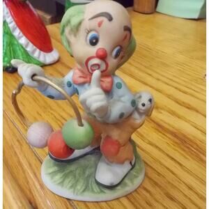 Lefton China Company Hand Painted Clown